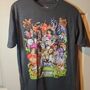 ODisney Gray Villains T-Shirt